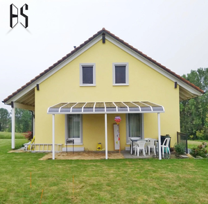 Toldo de Tamaño Personalizado a Precio de Mayoreo, Protección UV e Impermeable, Estructura de Aleación de Aluminio con <span class=keywords><strong>Techo</strong></span> de Panel de PC <span class=keywords><strong>para</strong></span> <span class=keywords><strong>Terraza</strong></span> - Product Image 1