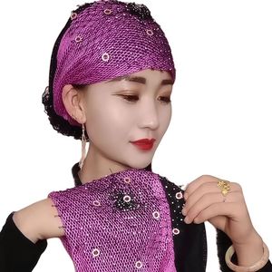 European and American Women's Fashion Ethnic Style Acrylic Eco-Friendly Breathable Four-Season Headscarf Muslim <b>Hat</b> - Product Image 2