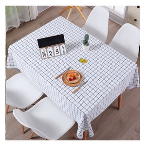 Mô hình tùy chỉnh PVC Khăn trải bàn với không thấm nước có thể giặt PU bảng vải da như Khăn trải bàn Khăn trải bàn cho nhà bếp - Product Image 1