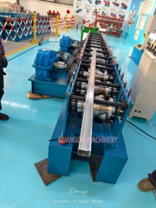 Machine automatique de formage de rouleaux de tubes ronds en acier au carbone avec roulement pour conversion de ronds en ovales 22KW 10-18m/min - Product Image 2
