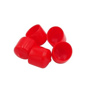 Capuchon de protection en caoutchouc rouge pour valve à broche de cylindre CO2 pour tuyau flexible - Product Image 1