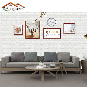 الطوب 3D PE رغوة ورق حائط - Product Image 2