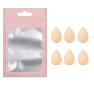 Minilicuadora de esponja de maquillaje supersuave, sin látex, herramientas de belleza vegana <span class=keywords><strong>para</strong></span> <span class=keywords><strong>ojos</strong></span>, nariz y labios, 6 uds. - Product Image 2