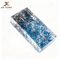 Brique de verre solide transparente de haute qualité pour la décoration de bâtiments, bloc industriel moderne pour salle de bain, cuisine extérieure solaire 50mm