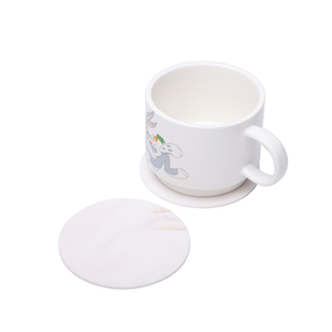 Ensemble <span class=keywords><strong>de</strong></span> sous-verres ronds en acrylique personnalisés, 10 cm, 3 mm d'épaisseur, lot <span class=keywords><strong>de</strong></span> 4, résistants à la chaleur, vente en gros - Product Image 1