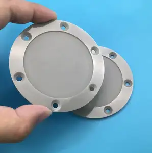 Precision Industrial Ceramic Parts Aluminum Nitride Ceramic Flange