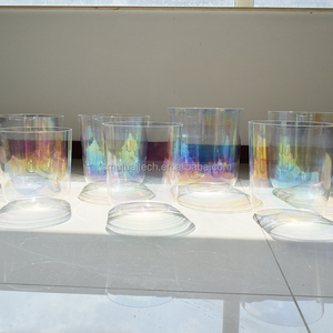 ขันแก้วควอตซ์คอสมิกสำหรับการทำสมาธิและการบำบัด ความถี่ 432Hz/440Hz ค่าเสียง CDEFGAB ใสและโปร่งแสง - Product Image 6