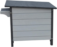 Nichoir extérieur écologique en bois pour lapins, maison moderne pour chats, habitat pour petits animaux, cage en bois massif résistante aux intempéries, amovible