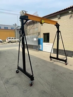 Portique mobile robuste à roues pour entrepôt