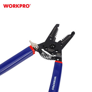 <span class=keywords><strong>WORKPRO</strong></span> Outil à main de qualité DIY Pince à dénuder et coupe-fil efficace avec fonctions de sertissage et de torsion - Product Image 4