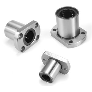 Rodamiento lineal de doble corte con brida, deslizante de bolas, de acero niquelado LMH 8 10 12 13 16 20 25 30 35 40 <span class=keywords><strong>UUU</strong></span> - Product Image 2