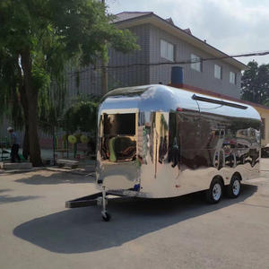 नई डिजाइन खाद्य ट्रेलरों मोबाइल कॉफी दुकान कियोस्क के साथ पूर्ण रसोई उपकरण - Product Image 3