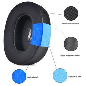 Almohadillas Defean Ice Gel para los oídos compatibles con los auriculares Everest <span class=keywords><strong>750</strong></span> 750NC - Product Image 2