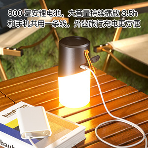 EBS-705 Wireless Bluetooth Speaker With RGB Light Portable Waterproof Mini Speaker For Desktop Outdoor Home Use - Product Image 4