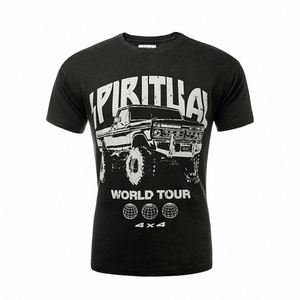 T-shirt de sport moulant à manches courtes pour homme, séchage rapide, haute élasticité, noir et bleu, pour la course, le fitness et le basketball - Product Image 1