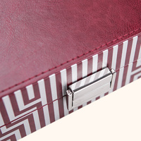 Boîte à dattes en bois de luxe personnalisée Swatru pour cadeau de Ramadan, boîte à bonbons en bois avec certificat SABER