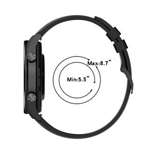 Correa de silicona para <span class=keywords><strong>Samsung</strong></span> <span class=keywords><strong>Galaxy</strong></span> <span class=keywords><strong>watch3</strong></span> 45mm 46mm active2 correa de reloj para amazfit GTS/GTS2 - Product Image 2