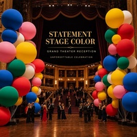10 ballons géants en latex de 36 pouces, gros ballons ronds jumbo de 90 cm, épais, pour la décoration de mariage, d'anniversaire, de fête, fournitures pour événements, ballons en latex
