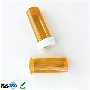 Botella <span class=keywords><strong>de</strong></span> Plástico Vacía para Pastillas <span class=keywords><strong>con</strong></span> Tapa a Prueba <span class=keywords><strong>de</strong></span> Niños, Envase Pequeño <span class=keywords><strong>de</strong></span> 6 Dram para Medicamentos, Estuche Organizador <span class=keywords><strong>de</strong></span> Pastillas para Viaje - Product Image 3