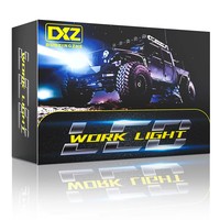Barre lumineuse DXZ Mini 16 LED pour camion, éclairage de travail, 4x4, SUV, tout-terrain, ATV, UTV, étanche, LED blanc, Wrangler, 9-80V, universelle, 48W, CE