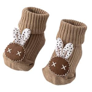 أطفال حديثي الولادة أولاد بنات 0-3 سنوات طويلة قطن متوسط أنبوب محبوك مانع للإنزلاق لفصلي الربيع/الخريف/الشتاء الصغار - Product Image 5