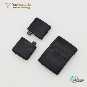 Classic Plastic Buckle for Bag Accessories Durable Black <b>Strap</b> Clip Part - Product Image 2