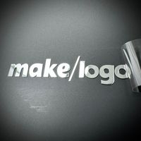 Pegatinas de logotipo 3D hechas a medida, varios colores, nombres, corte láser, letras divididas tridimensionales, marcas comerciales, etiquetas de embalaje