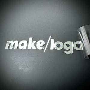 <span class=keywords><strong>Adesivi</strong></span> Logo 3D su misura nomi di vari colori taglio Laser tridimensionale segni di lettere Modulare marchi etichette di imballaggio - Product Image 4