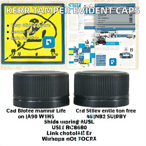 Tapones de Rosca de Seguridad de Plástico Kerr, Tamaños de 18 mm, 28 mm y 33 mm para Botellas de Vino - Product Image 2