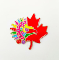 Badge de revers personnalisé OEM en métal émaillé, motif dessin animé créatif, pour promotions