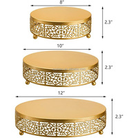 Expositor de Postres, Soporte para Tartas, Bandeja para Postres, Soporte para Comidas Frías, Soporte para Meriendas, Soporte en Forma de Corazón