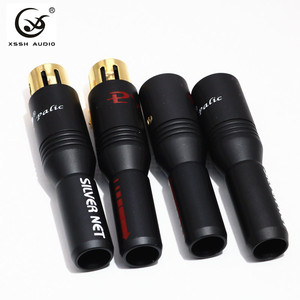 Adaptateur de câble stable <span class=keywords><strong>XLR</strong></span> YIVO XSSH Audio HIFI, connecteur <span class=keywords><strong>jack</strong></span> <span class=keywords><strong>XLR</strong></span> 3 broches plaqué or, mâle-femelle, pour <span class=keywords><strong>mini</strong></span>-casque et microphone - Product Image 2