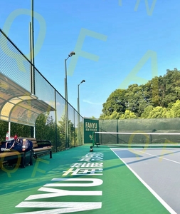 APEX Colors Erba Sintetica Personalizzata per Campo da Tennis Resistente alle Intemperie Drenaggio Rapido Prato Artificiale per Campi Residenziali Tutte le Stagioni - Product Image 2