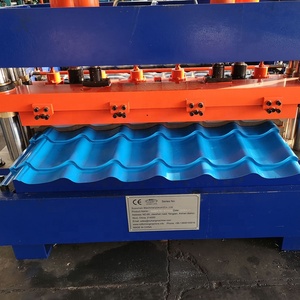 Feuille de toit en métal à grande vitesse Kingas Eco Plus tuile de toit en tuile émaillée formant la machine - Product Image 3