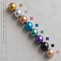 Ballons en latex métalliques chromés pour décorations de fête (mariage, anniversaire, Noël) – Vente en gros de ballons à l'hélium