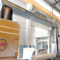 Scie à fil diamanté pour colonnes en marbre, machine CNC industrielle 4 axes pour la découpe de pierre
