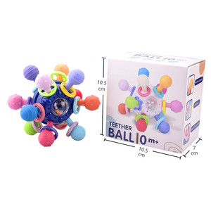 Jouets de dentition sensorielle Bpa de qualité alimentaire CPC EN71 CE jouets de dentition pour bébé <span class=keywords><strong>Montessori</strong></span> - Product Image 4
