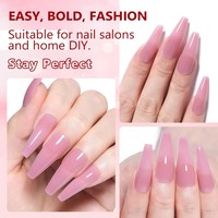 Gel de construction Neissry pour ongles BIAB en flacon et pot, Taye Mr No Heat, pour la vente en gros