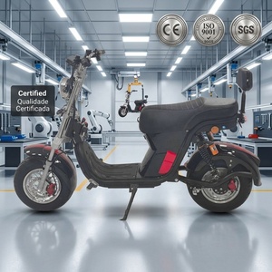 Moto électrique Citycoco 2000W sur mesure pour le marché brésilien, batterie lithium LiFePO4, scooter électrique haute vitesse avec clé à distance - Product Image 5