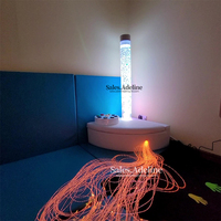 Sensory Room Bubble Tube Sofa garnitur mit LED-Licht wechsel für Autismus entspannung-Hersteller von sensorischen Integrations geräten