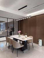 Paneles de Pared de Madera Maciza con Ranuras Redondas Akuslat de EAZART Factory, Panel de Tambor con Chapa de Roble Blanco para Decoración de Interiores