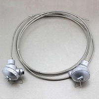 WRNK-131 termopar Industrial de alta temperatura, Sensor de termopar con aislamiento Mineral