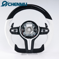 Volant de voiture en cuir suédé personnalisé avec LED pour BMW X1 X2 X3 F30 F31 F32 F10 F11F12 F13 F01F02 F15 F20 Plug and Play