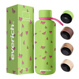Hot Sale Everich Manufacturer Price Wholesale Insulated Stainless Steel Water Bottle With Cup With Lid