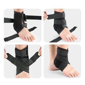 महिलाओं और पुरुषों के लिए टखने के ब्रेस को साइड स्टेबलाइजर के साथ एडजस्टेबल - Product Image 5