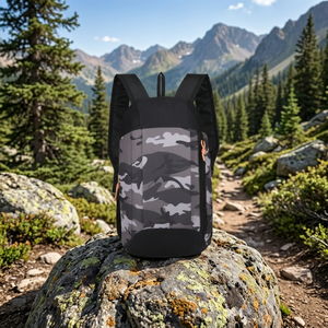 Waterproof Nylon Large Traveling Puffer <b>Shoulder</b> <b>Bag</b> Adjustable Strap for Women <b>Men</b> Winter Fall Use 20L Capacity Physiological - Product Image 1