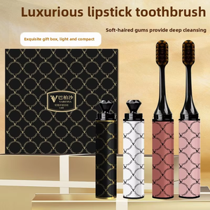 <span class=keywords><strong>Brosse</strong></span> à dents de rouge à lèvres VABESSA, <span class=keywords><strong>brosse</strong></span> à dents <span class=keywords><strong>extra</strong></span> douce, têtes remplaçables de <span class=keywords><strong>brosse</strong></span> à dents, têtes de <span class=keywords><strong>brosse</strong></span> à dents rechargeable - Product Image 1