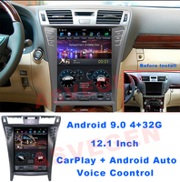 Autoradio GPS vertical neuf d'usine ASVEGEN pour Lexus Ls460 avec lecteurs MP3 / MP4