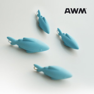 Juego de entrenamiento de lanzado AWM con forma de mini tiburón de 1.5g, 2.5g, 3.5g y 5g para entrenamiento de pesca con señuelos en agua dulce. - Product Image 4
