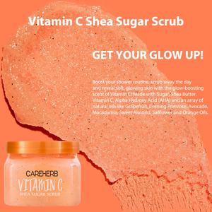 Gommage corporel naturel nourrissant et ultra-hydratant au sucre, à la vitamine C et au beurre de karité pour la vente en gros - Product Image 2